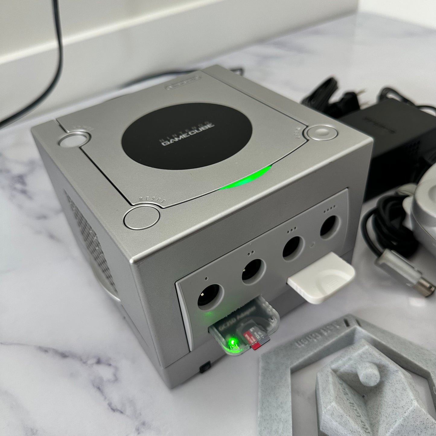 Silver Gamecube Picoboot 512 GB DOL-101