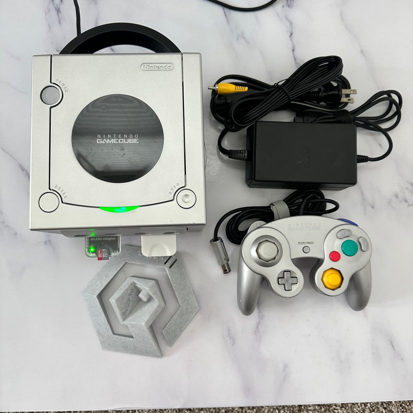 Silver Gamecube Picoboot 512 GB DOL-101