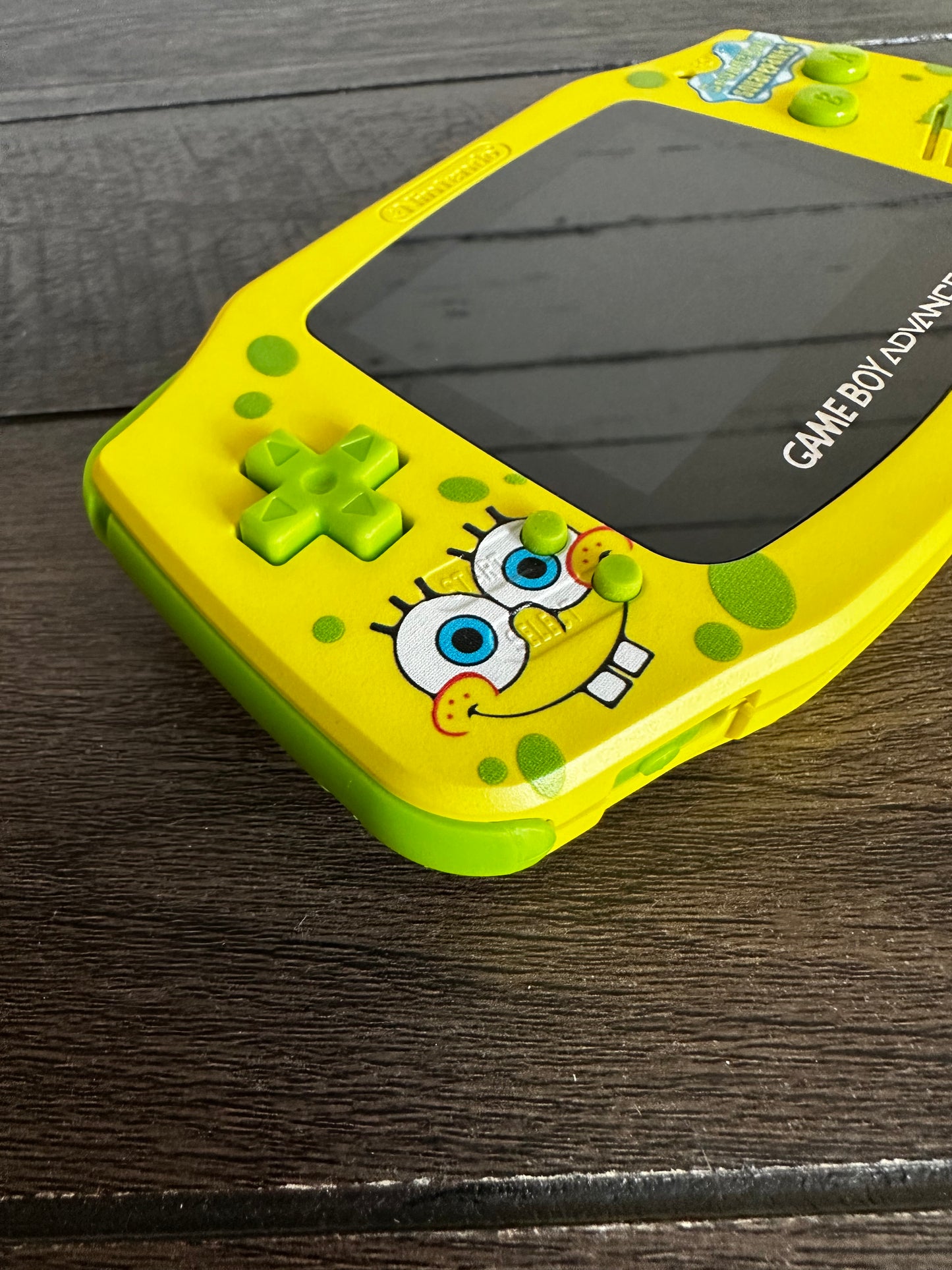 IPS Gameboy Advance GBA Spongebob Laminated HISPEEDIO
