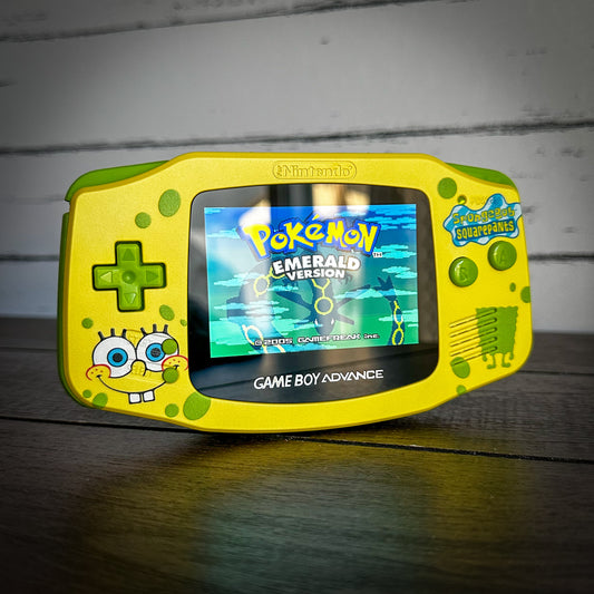 IPS Gameboy Advance GBA Spongebob Laminated HISPEEDIO