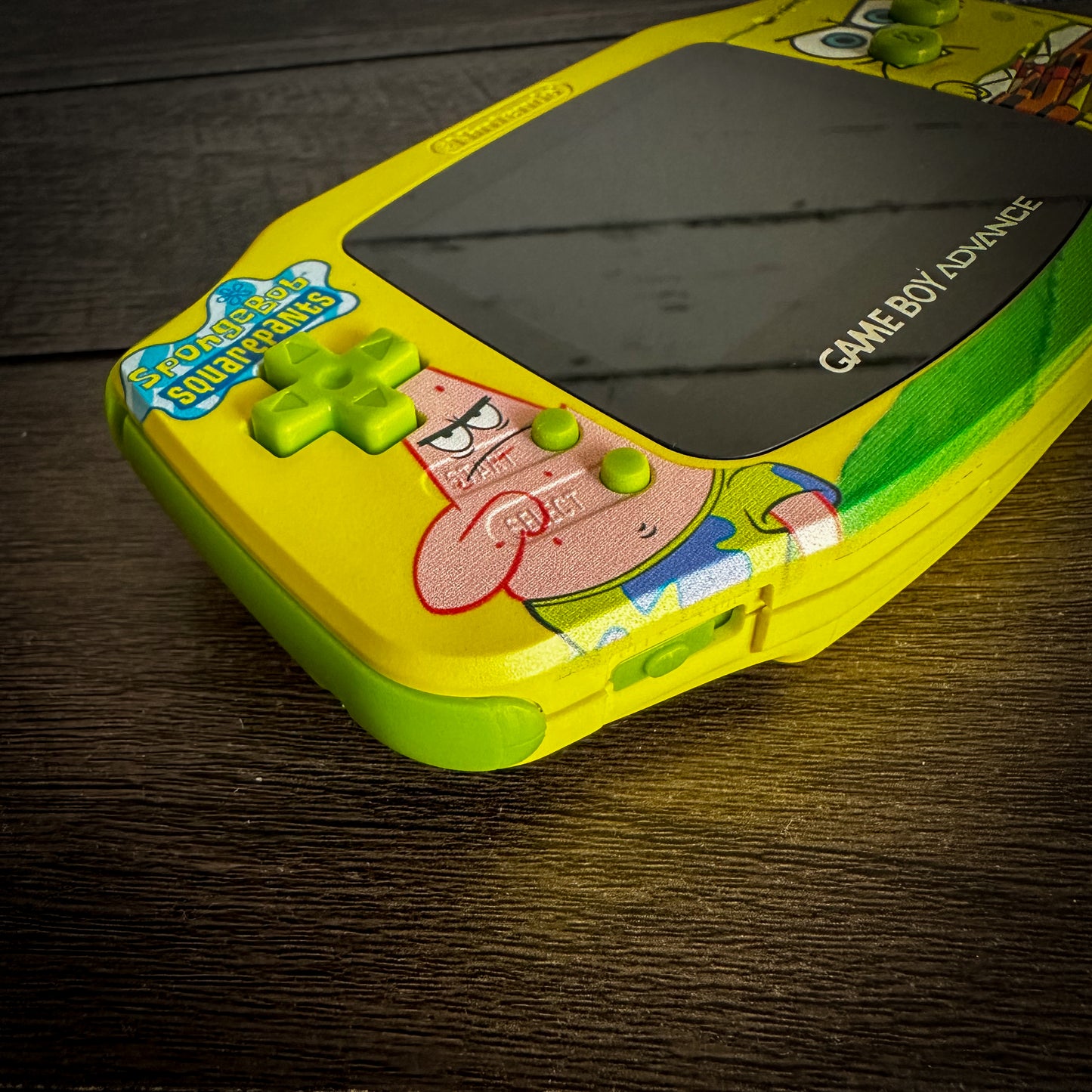 IPS Gameboy Advance GBA Spongebob Laminated HISPEEDIO
