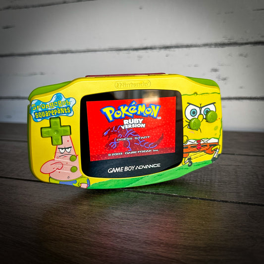 IPS Gameboy Advance GBA Spongebob Laminated HISPEEDIO