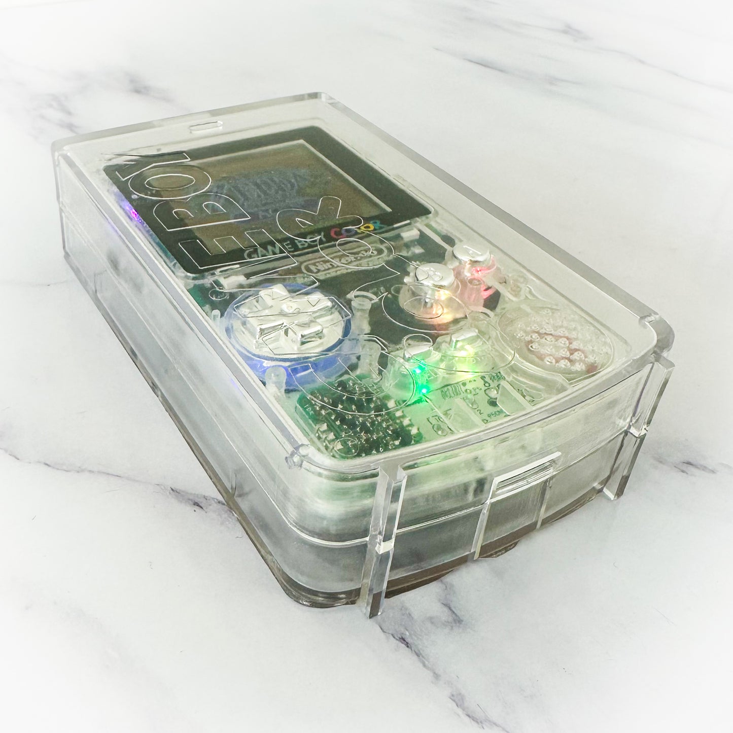 PizzaShell - Gameboy Color Case Transparent