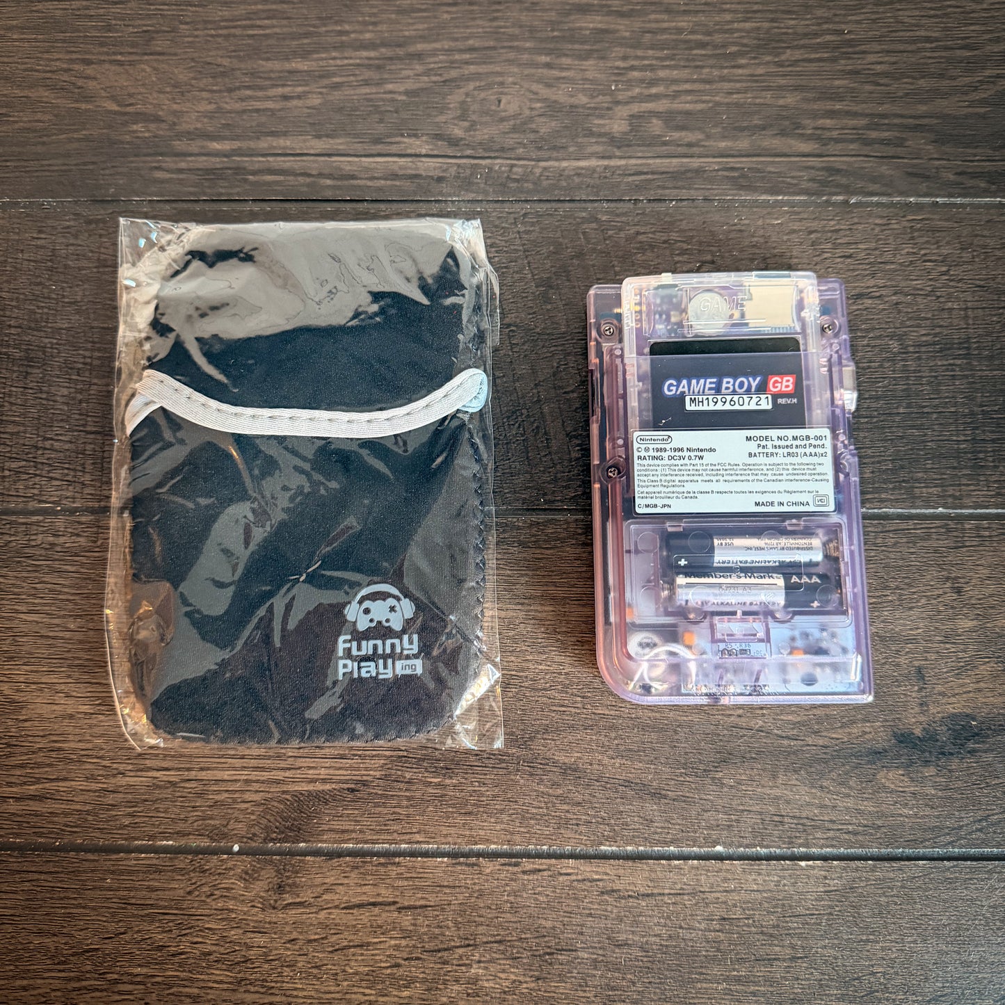 Gameboy Pocket Color Q5 IPS Atomic Purple