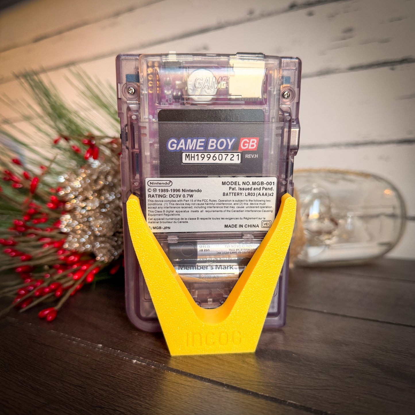 Gameboy Pocket Color Q5 IPS Atomic Purple