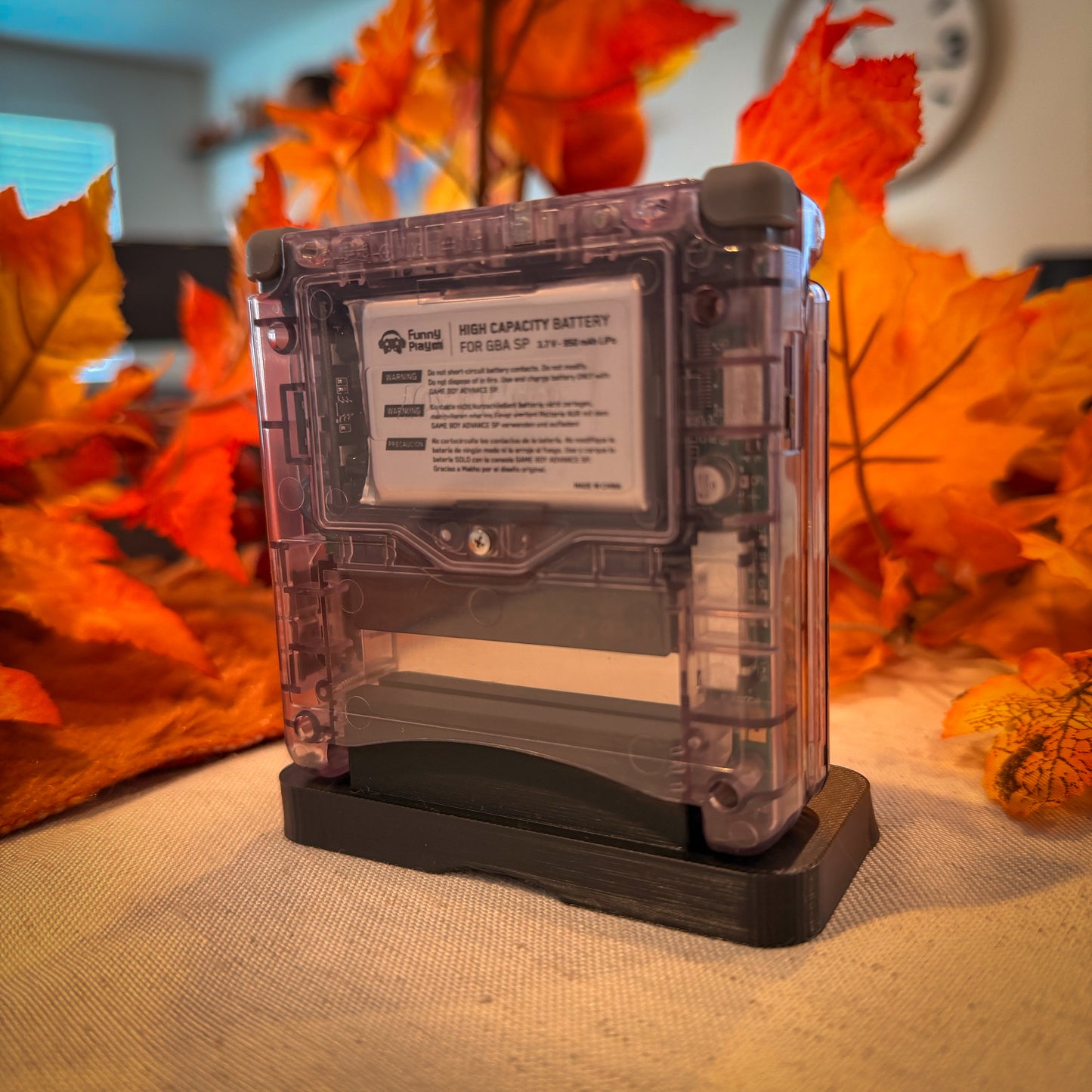 IPS USBC Charging Gameboy Advance SP Atomic Purple Laminated