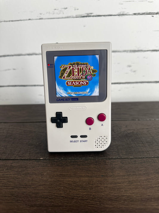Gameboy Pocket Color HMDI Out Q5 IPS DMG colorway with usbc rechargeable battery