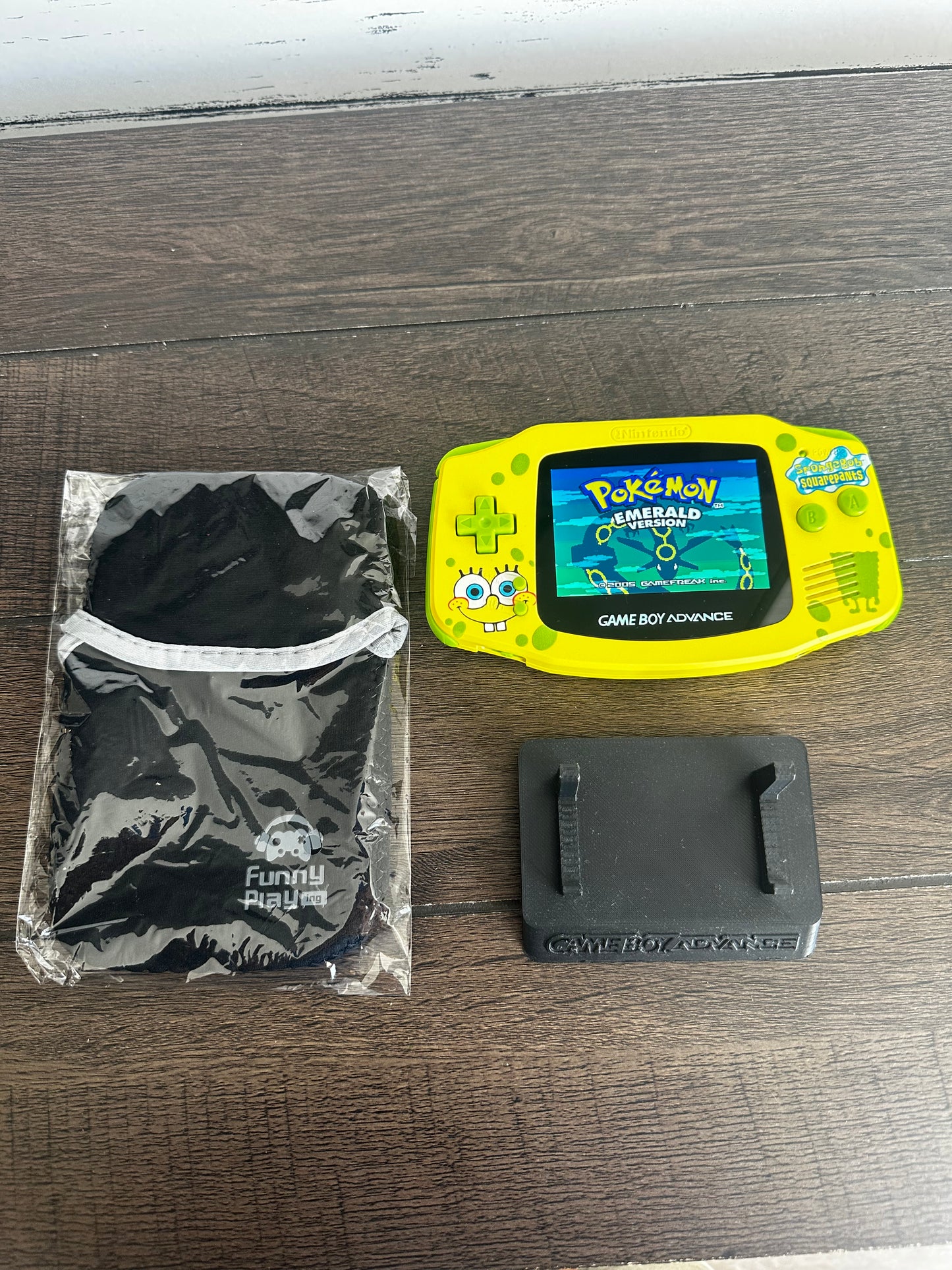 IPS Gameboy Advance GBA Spongebob Laminated HISPEEDIO